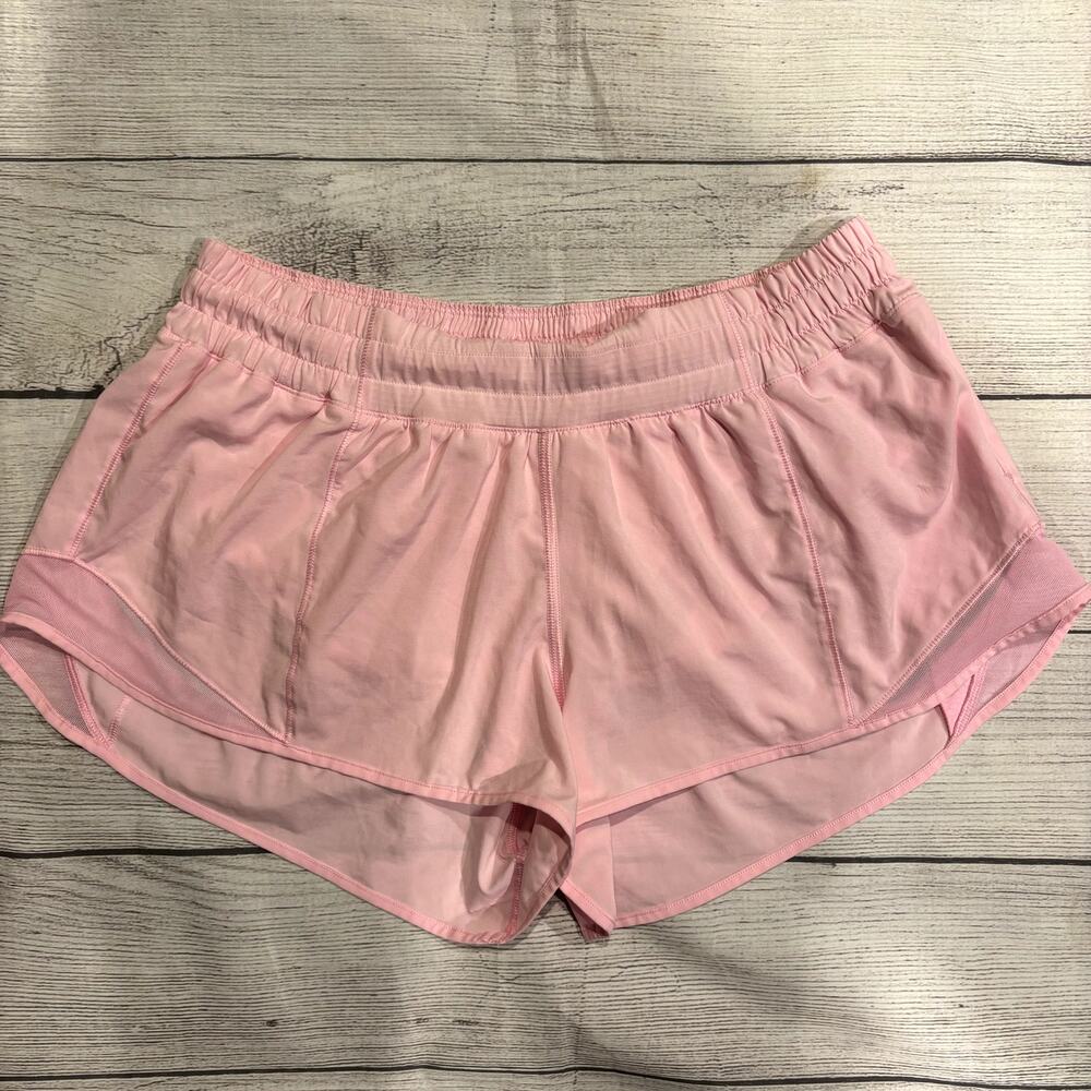 Lululemon Hotty Hot Short II 2.5" Miami Pink Shorts Women Size 10